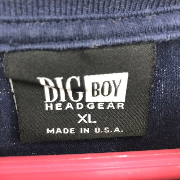 BUFFALO SOLDIERS T-shirt XL Blue Vintage Double - Picture 3 of 3